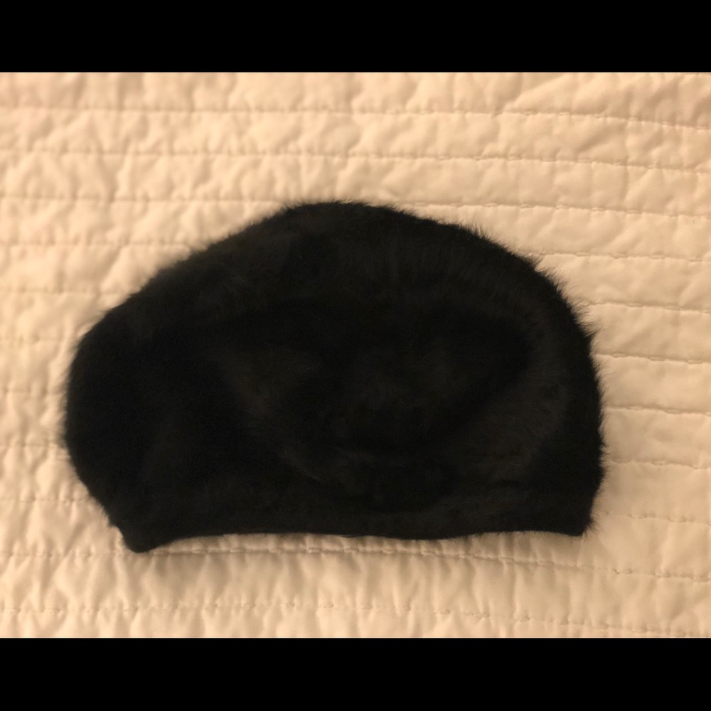 Faux Fur Beret Hat from Russia (Vintage)